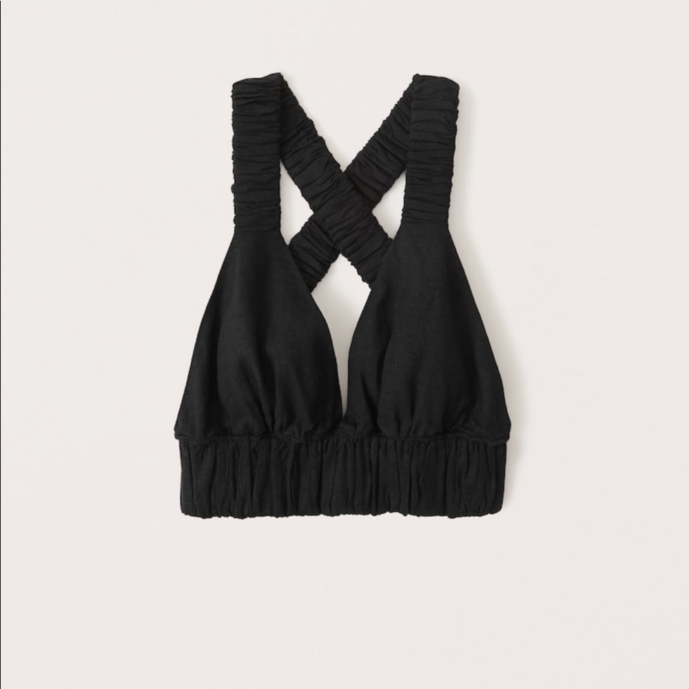 COPY - Abercrombie black linen two piece set